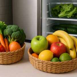 Jak prawidłowo przechowywać warzywa i owoce