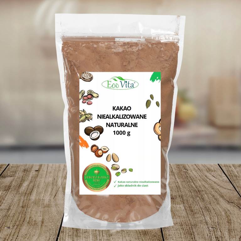 Kakao w proszku niealkalizowane 1000
