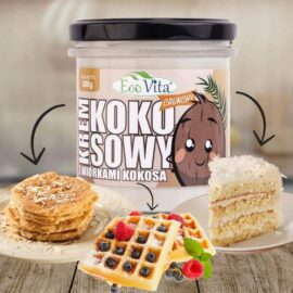 Krem Kokosowy z Wiórkami Kokosa 300g