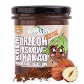 Krem Orzech Laskowy i Kakao Crunch! 300 g