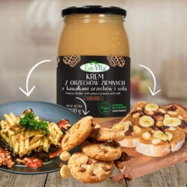 Krem z orzechów ziemnych CRUNCH z Solą KETO 900 g