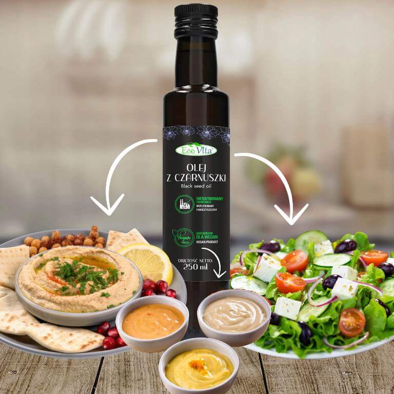 Olej z czarnuszki 250/500 ml