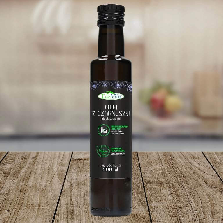 Olej z czarnuszki 250/500 ml