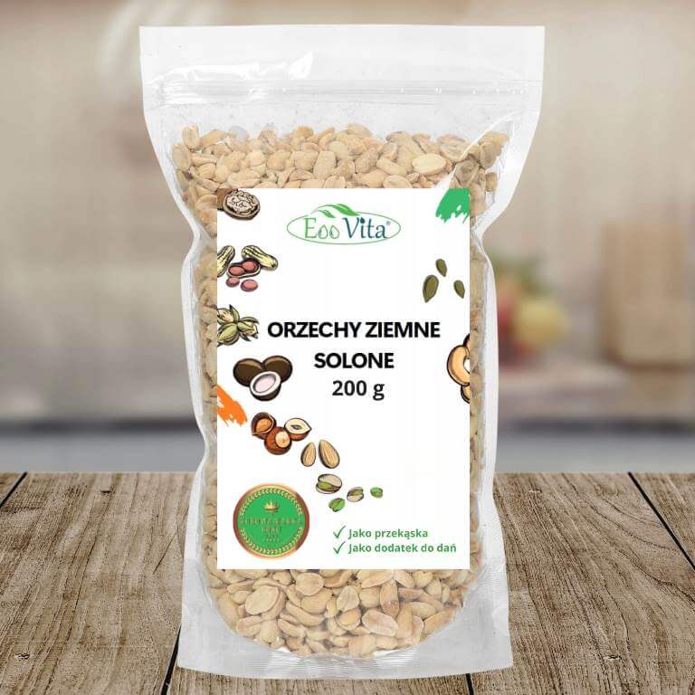 Orzechy ziemne prażone z solą