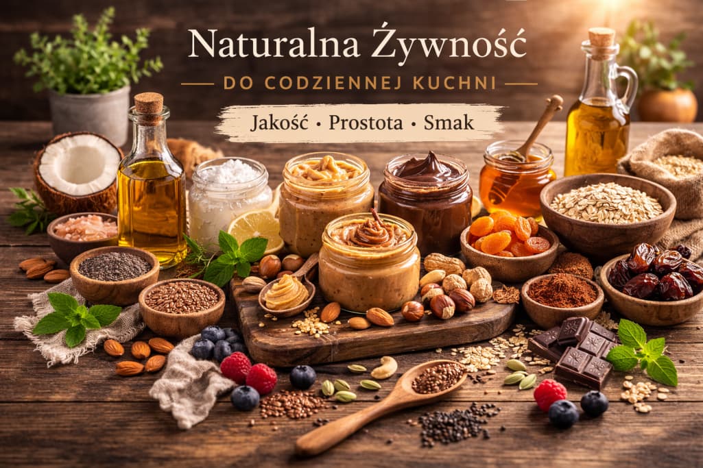 Naturalna żywność do codziennej kuchni – jakość bez kompromisów